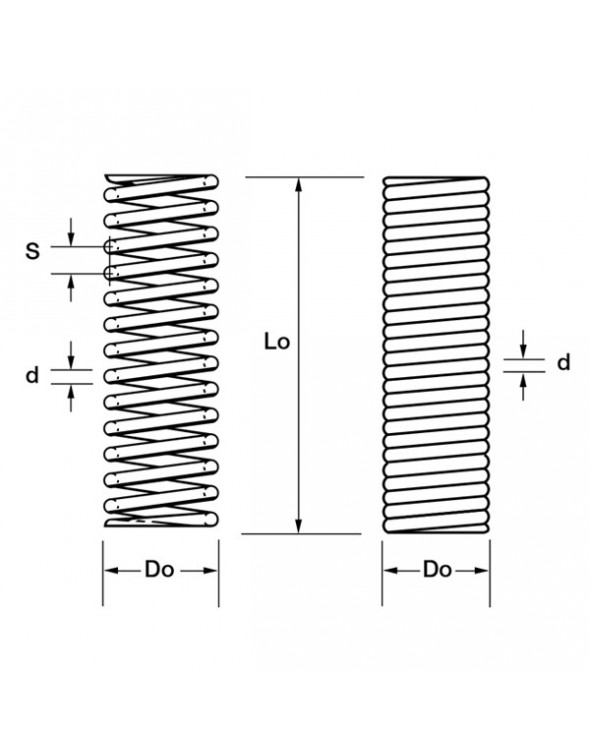 XWTOOL Molla Di Compressione Blu Carico Leggero Molle For Stampi - Foto 4