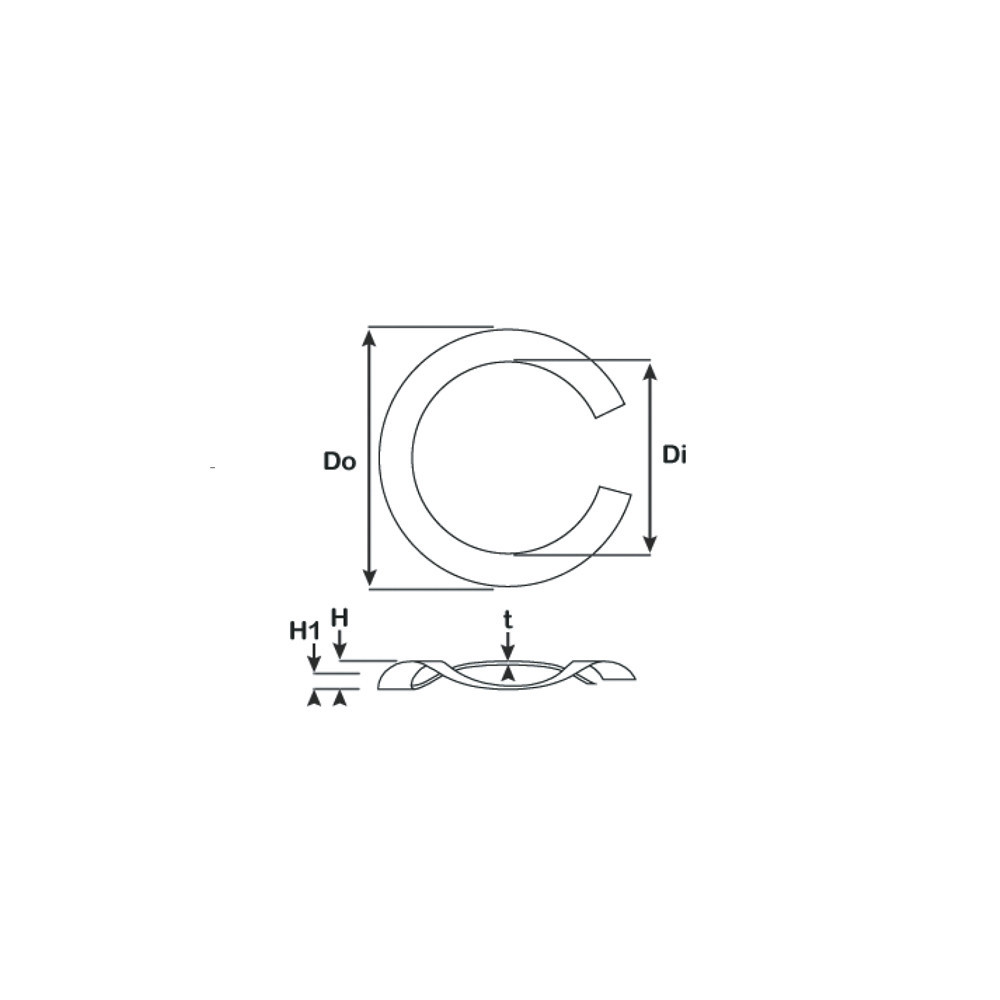 Rondelle Ondulate EMMOTTS Per Cuscinetti A Sfere - EPL E PLW - Made In UK (Scegli Quantità)