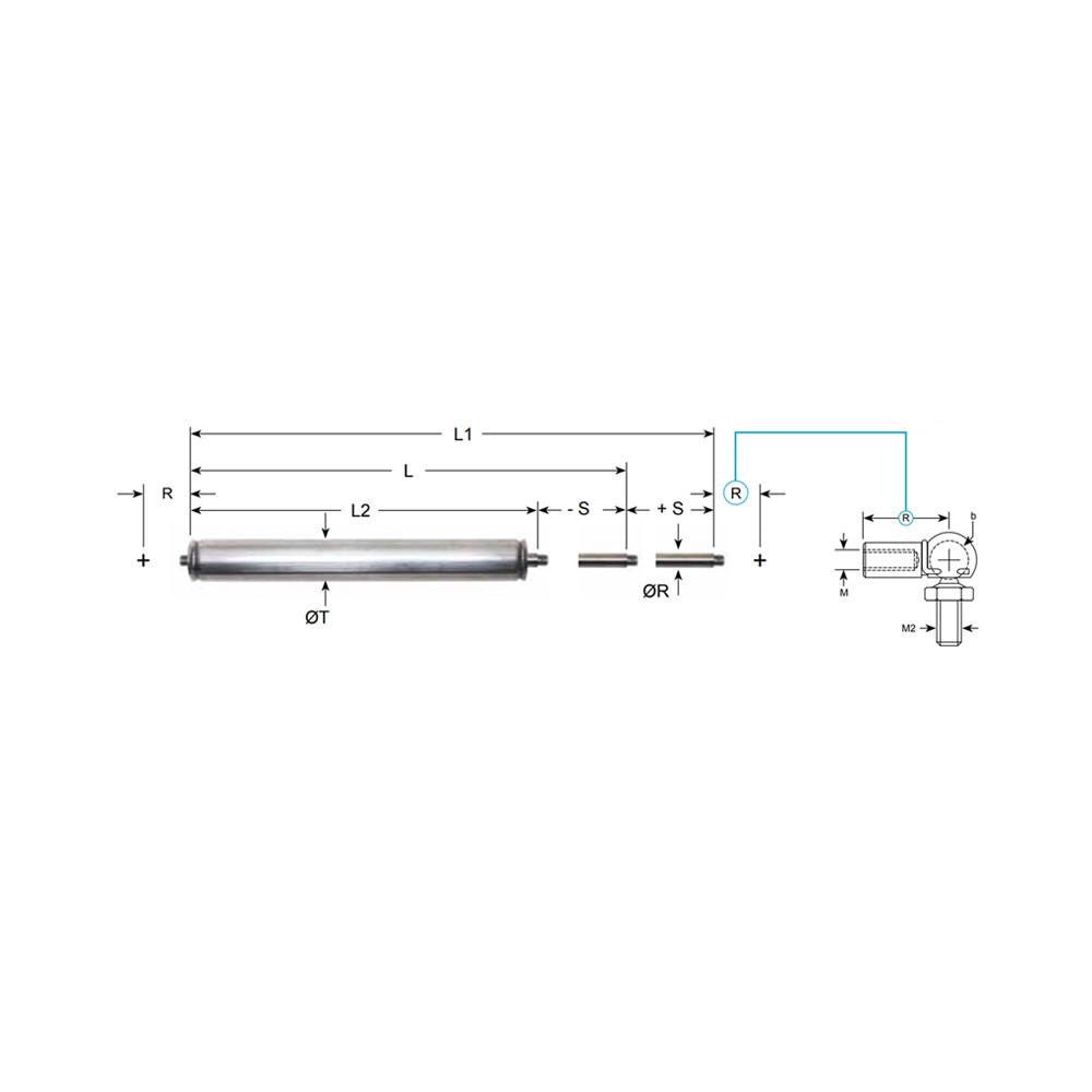 CILINDRO MECCANICO TELESCOPICO MST3250043